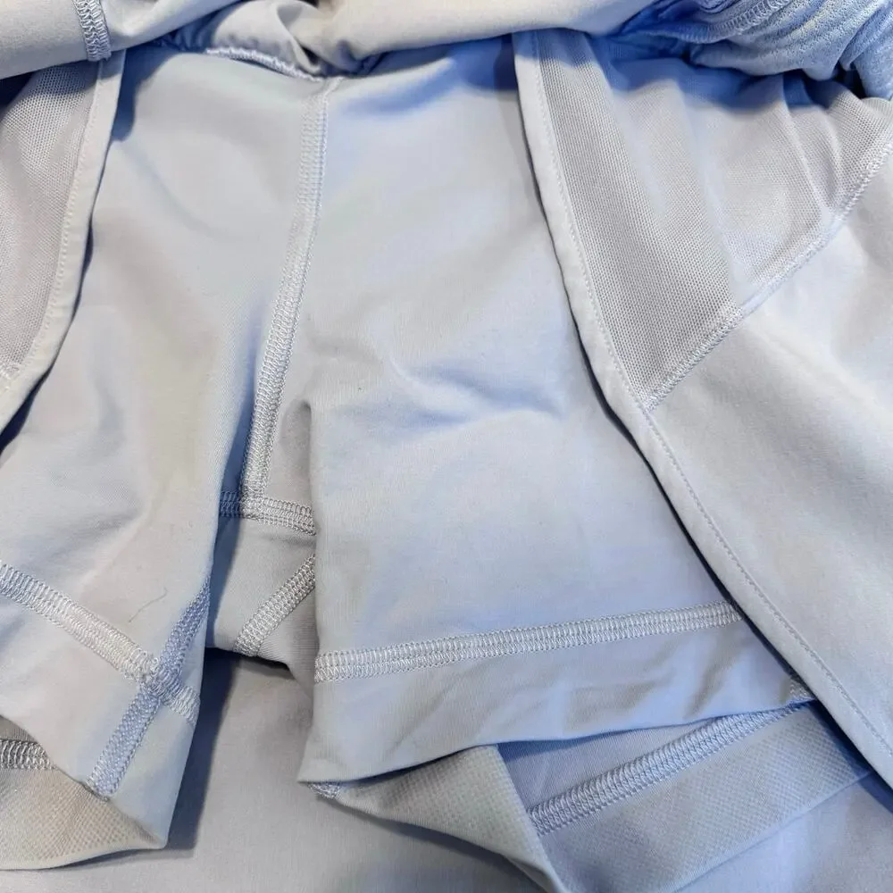 Lululemon Hotty Hot High-Rise Skirt Pastel Blue - Size 2